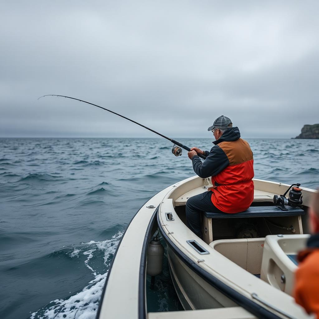 Cornish Bass off the Lizard